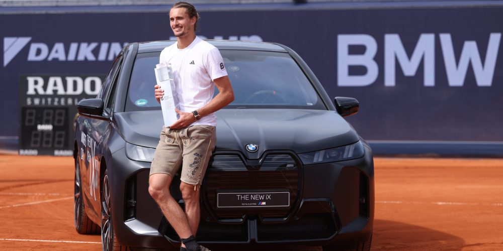 MUNICH, GERMANY - APRIL 20: <> during day nine of the BMW Open at MTTC IPHITOS on April 20, 2025 in Munich, Germany. (Photo by Alexander Hassenstein/Getty Images for BMW)